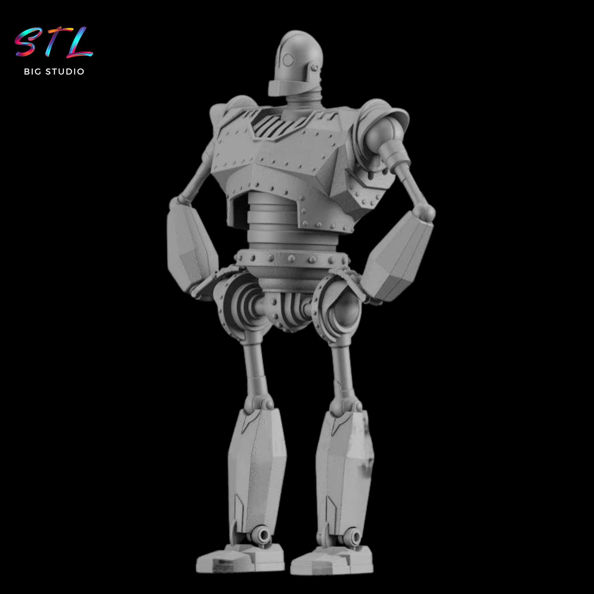 The Iron Giant STL | 3D Printable Figure Model — view 2