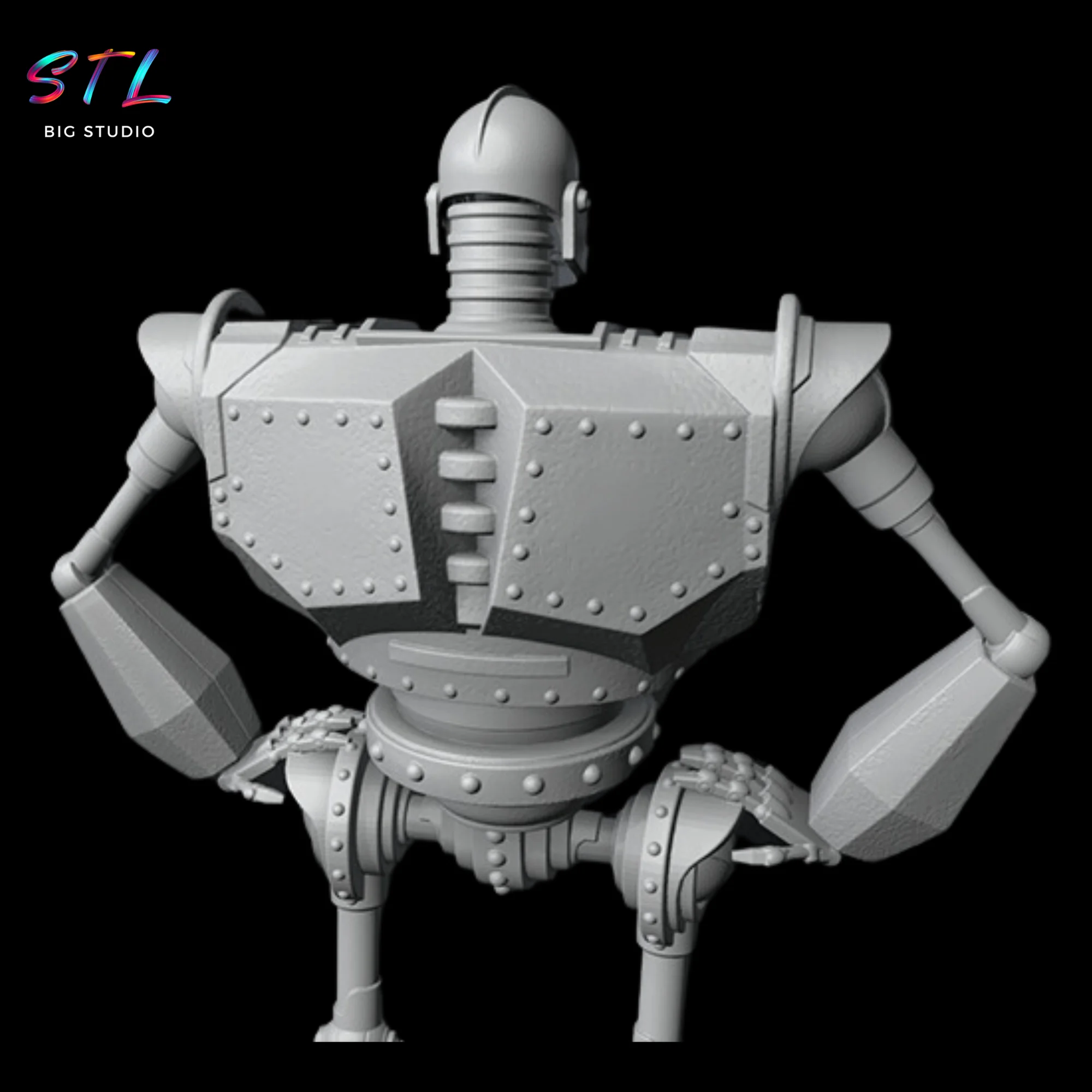 The Iron Giant STL | 3D Printable Figure Model — view 3