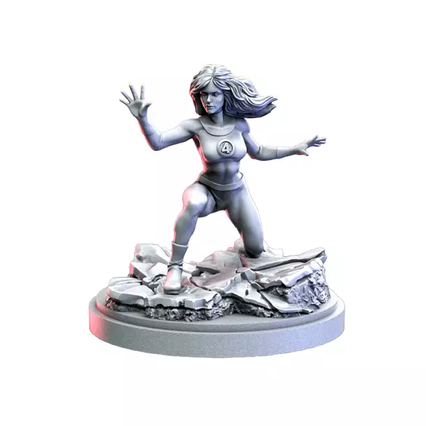 Ancient Fighter X - Heroic Scale Miniature 3D STL Model