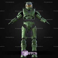 Cosplay STL Files Master Chief Mark 6 Armor 3D Model