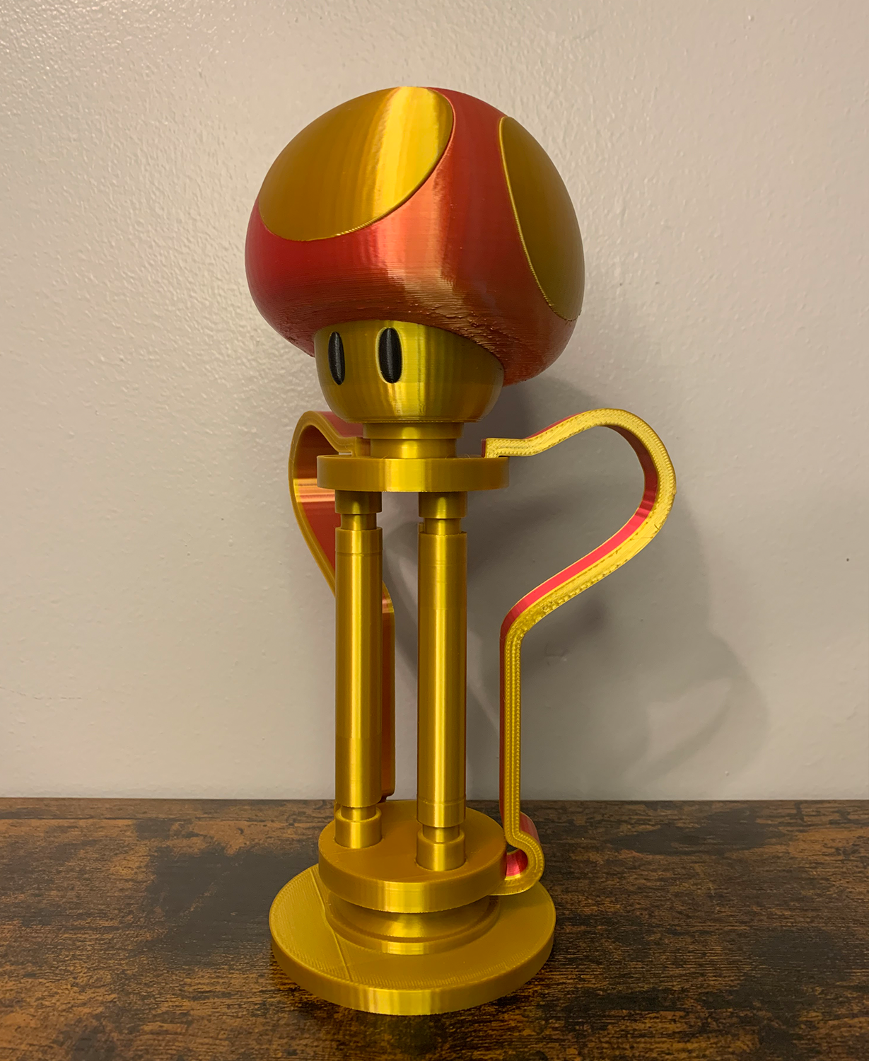 Mushroom Cup Trophy 3D STL Model