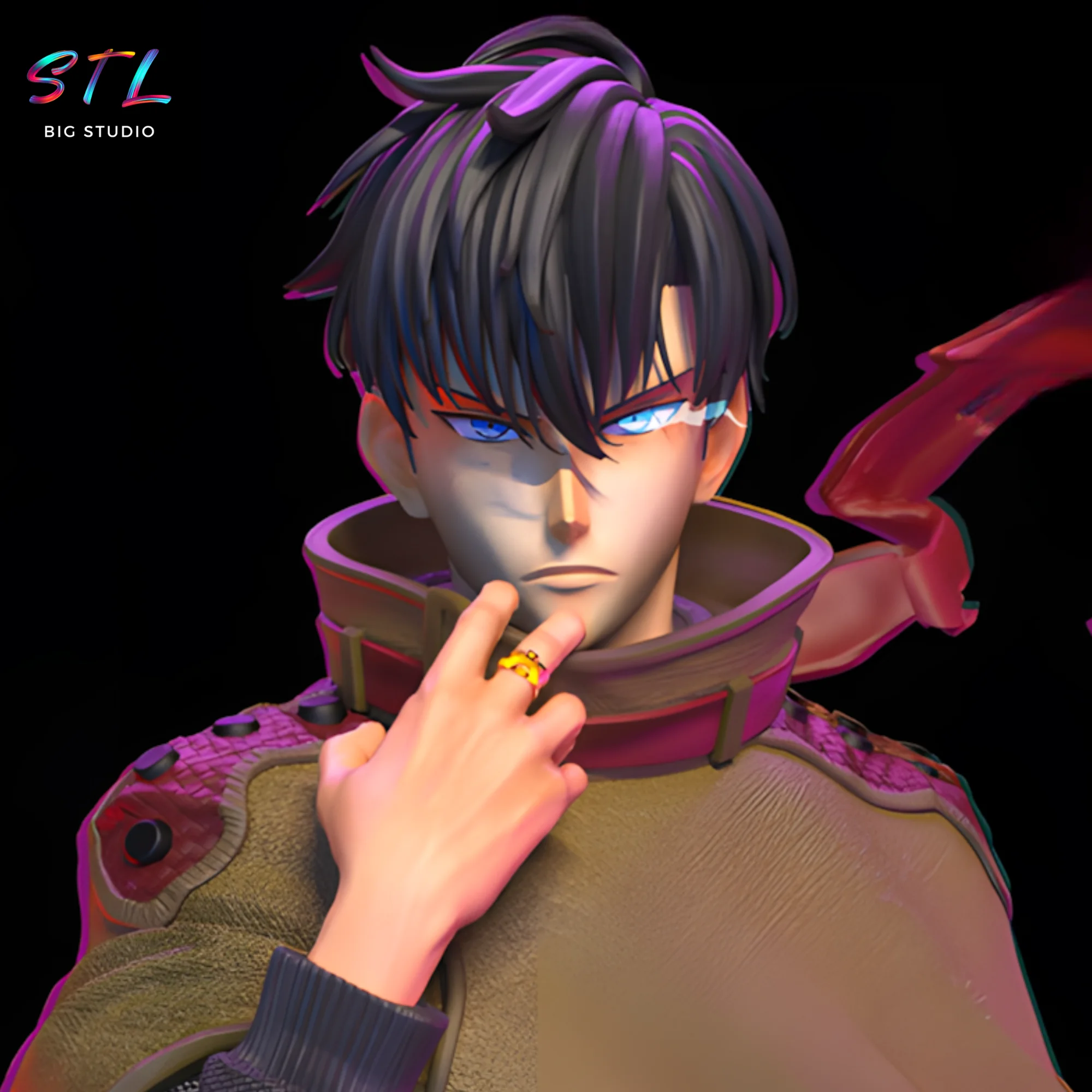 Sung Jinwoo STL | Solo Leveling | 3D Print Model Model — view 2