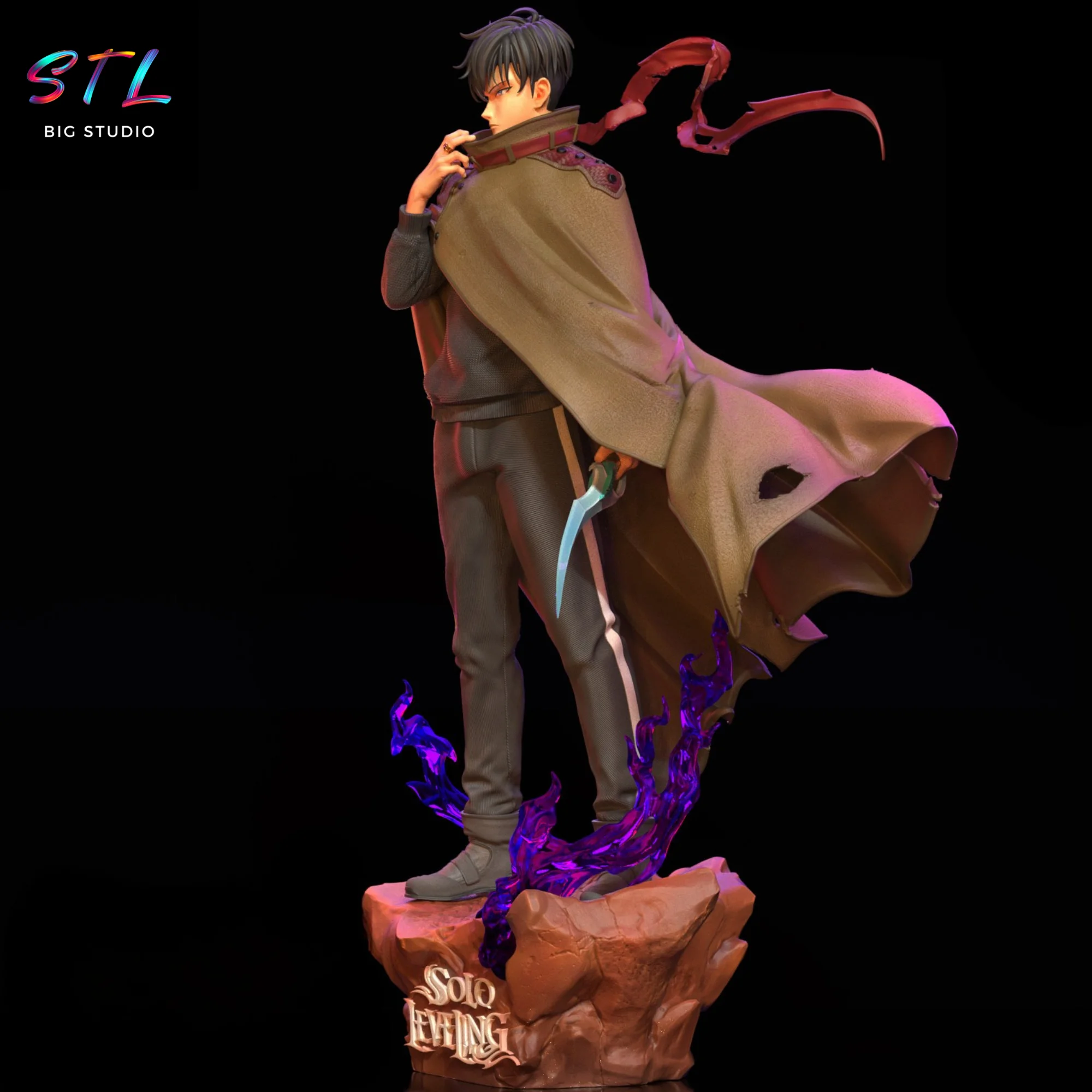 Sung Jinwoo STL | Solo Leveling | 3D Print Model Model — view 3