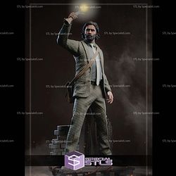 Alan Wake Standalone STL Files 3D Model — view 1