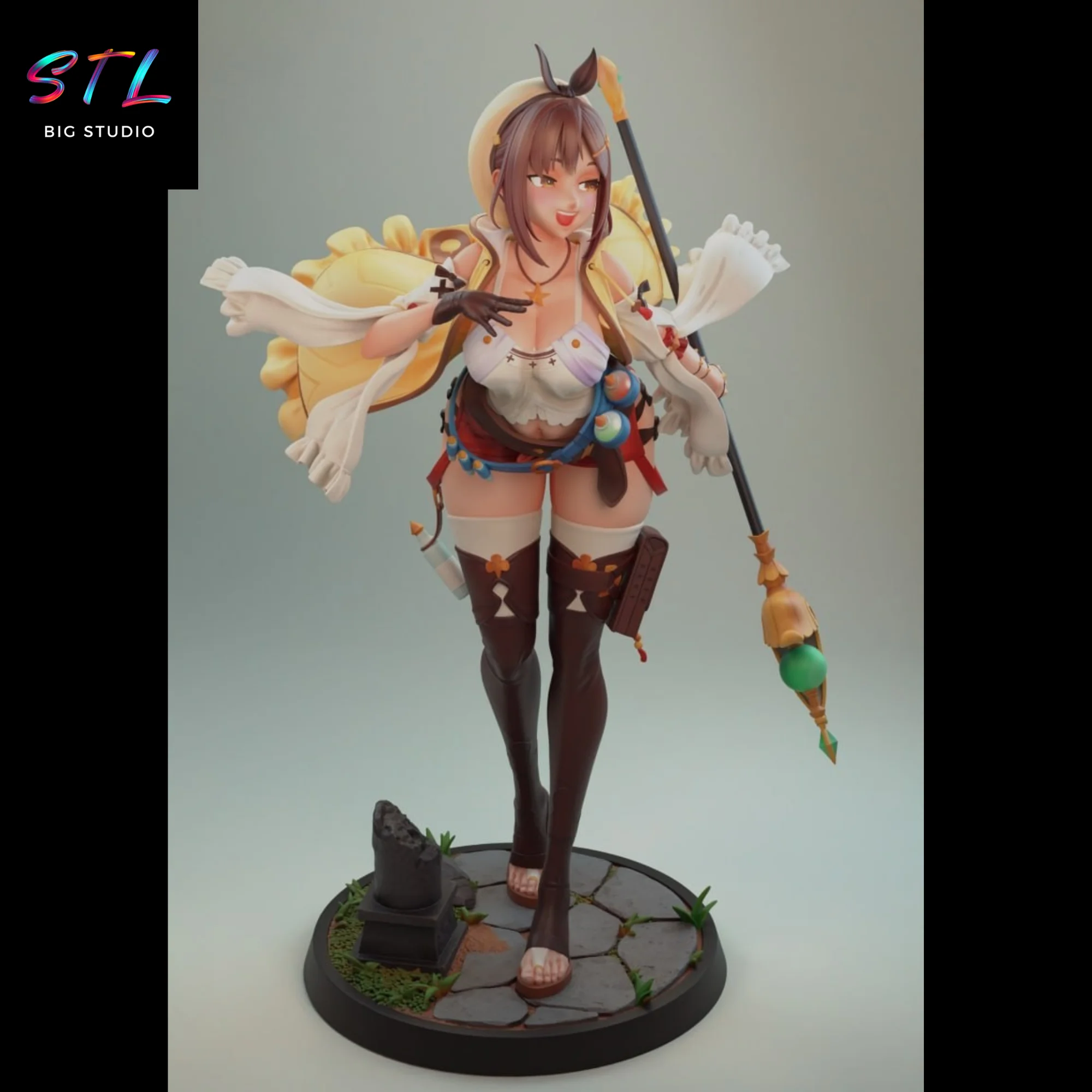Reisalin Stout STL | Atelier Ryza | 3D Printable Figure Model
