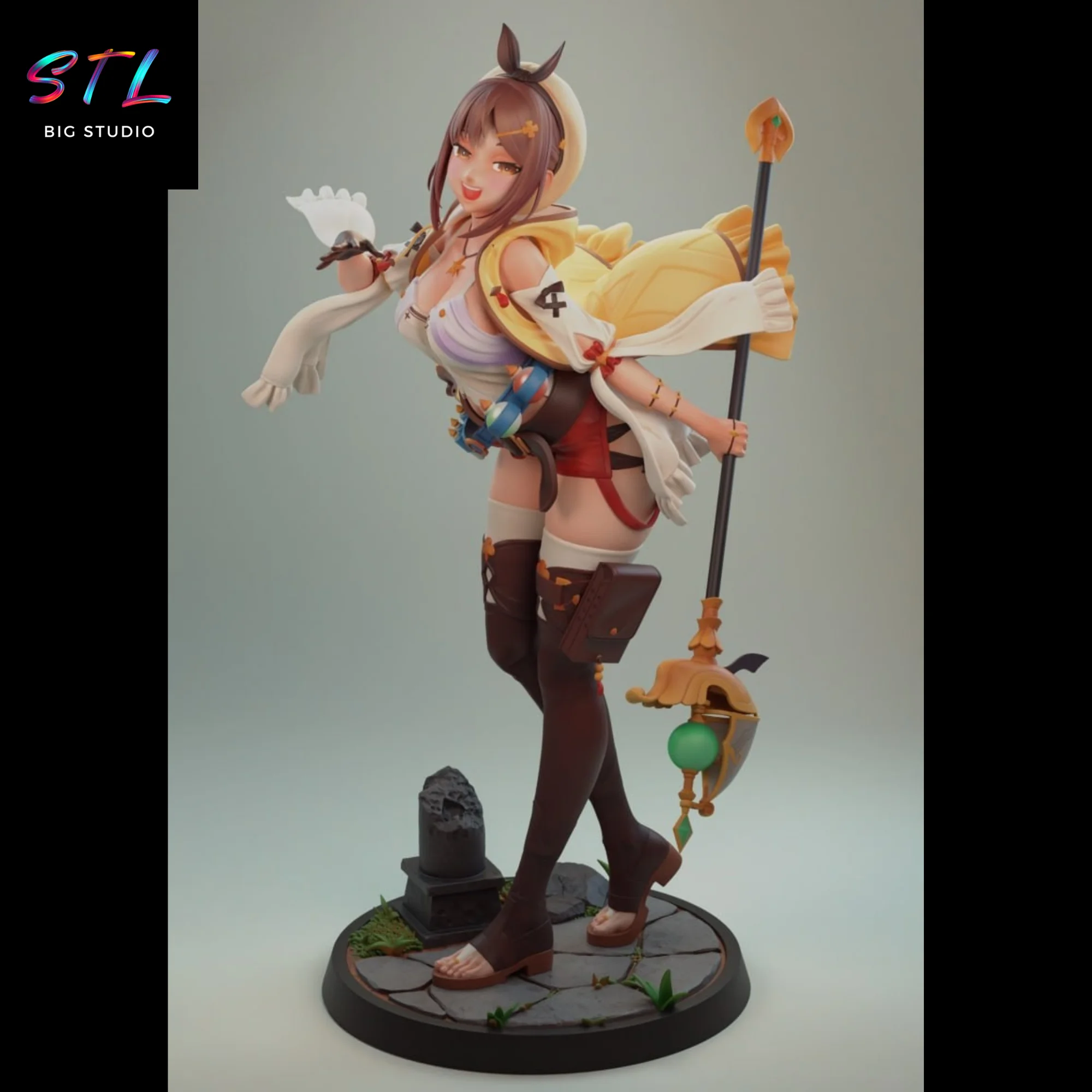 Reisalin Stout STL | Atelier Ryza | 3D Printable Figure Model — view 2