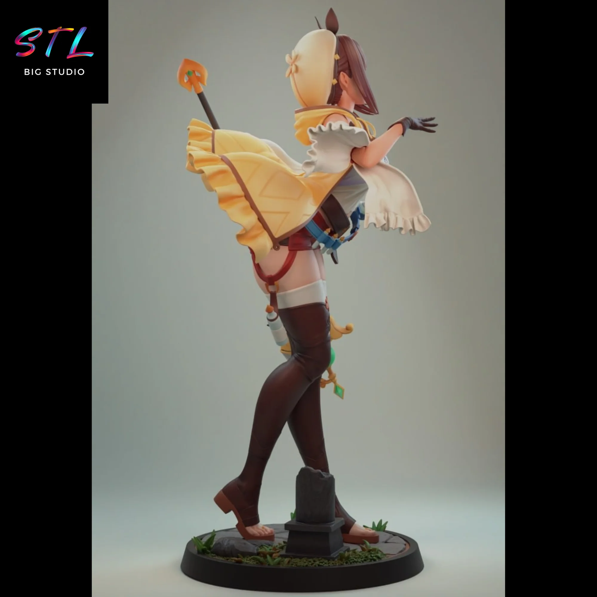 Reisalin Stout STL | Atelier Ryza | 3D Printable Figure Model — view 3