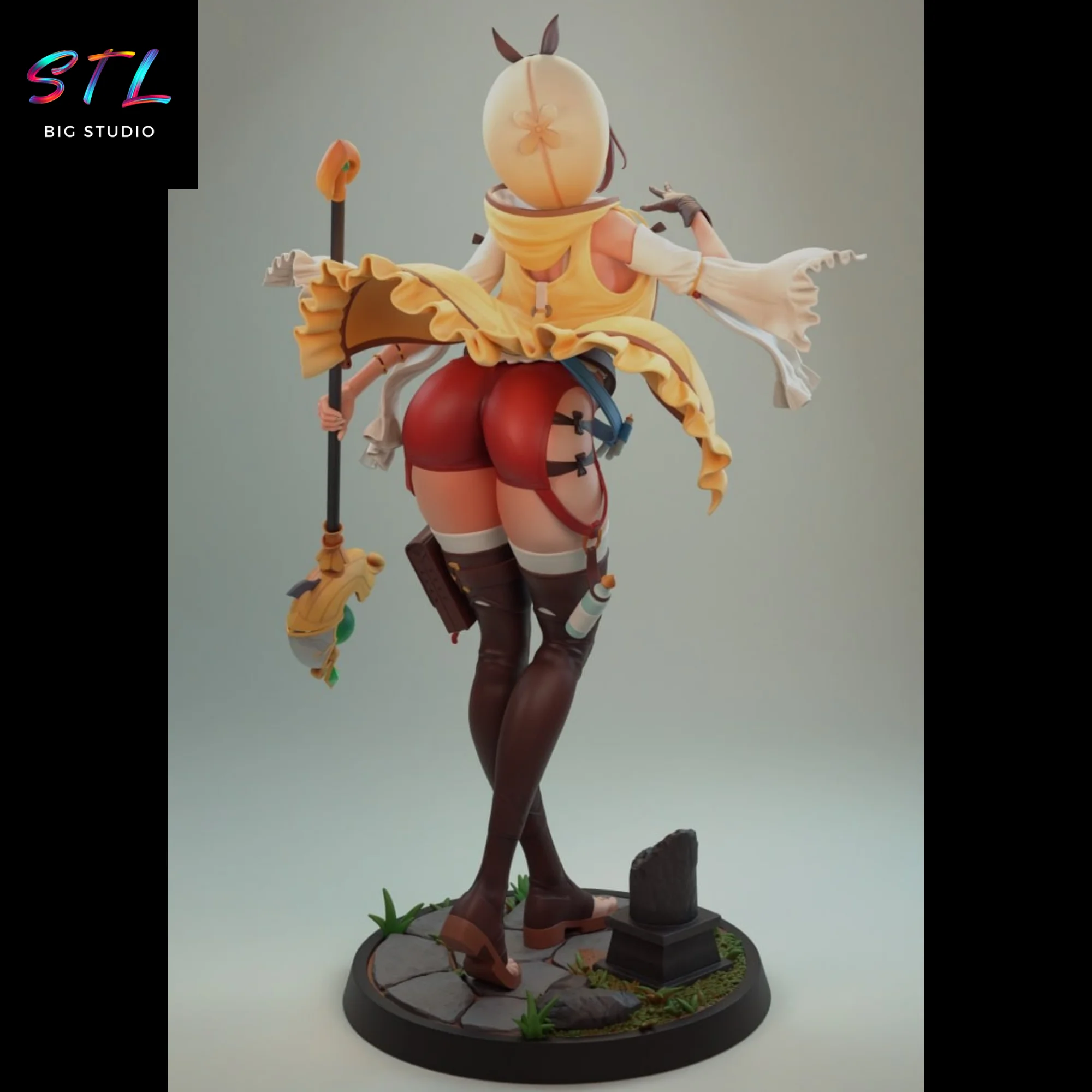 Reisalin Stout STL | Atelier Ryza | 3D Printable Figure Model — view 4