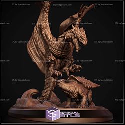 Monster Hunter Rathalos Diorama 3D Printer Files STL Model