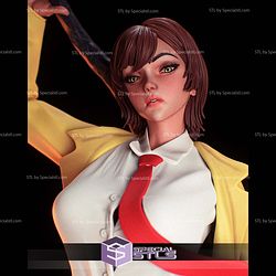 Light Yagami Female Version STL Files 3D Model
