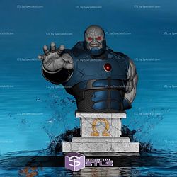 Darkseid Fallen Justice Bust STL Files 3D Model