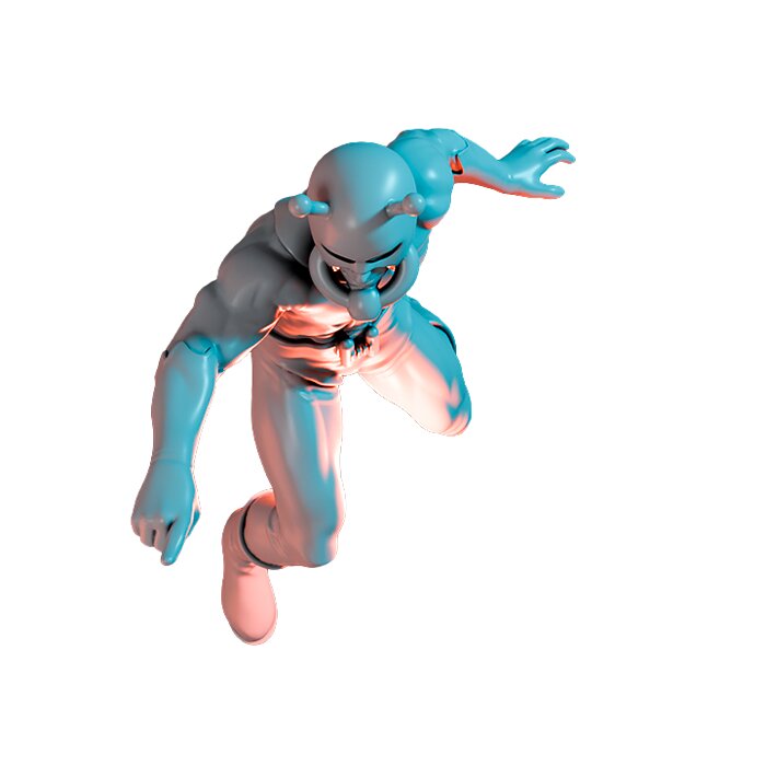 Pymsect VII - Board Game Miniature STL 3D Model — view 4