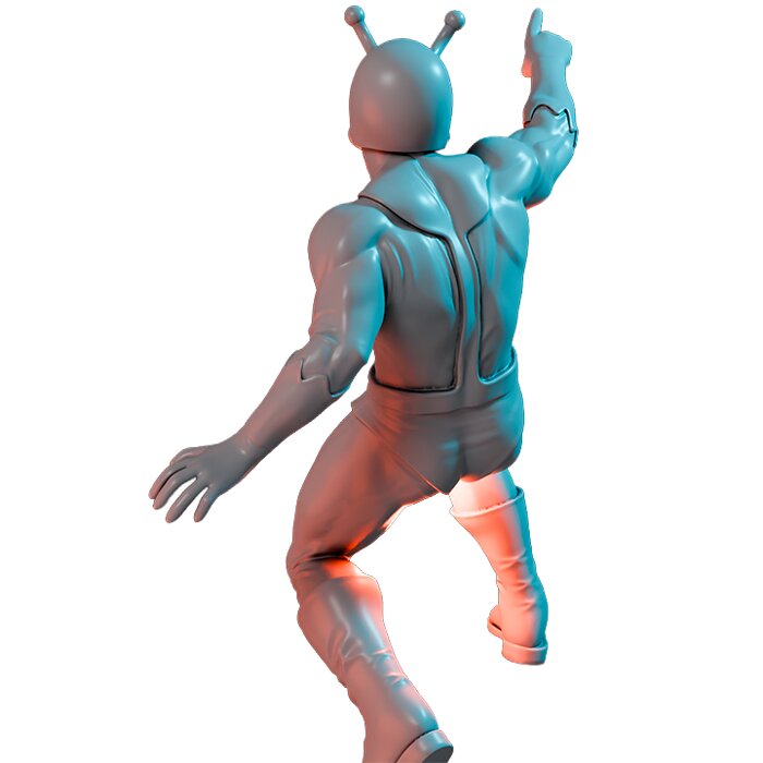 Pymsect VII - Board Game Miniature STL 3D Model — view 5