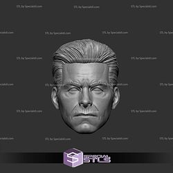 Custom Head STL Collection Homelander 3D Model