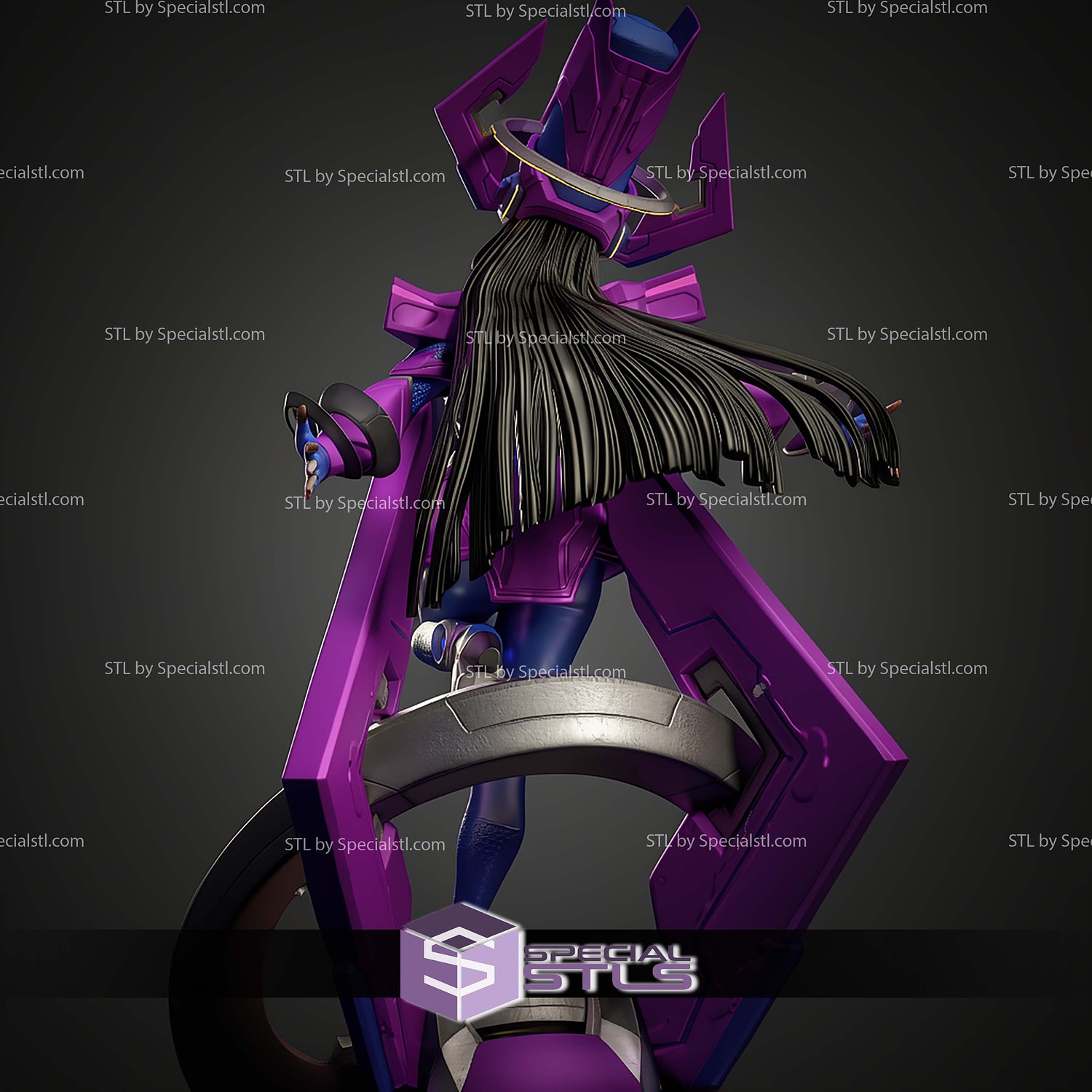 Devourer Daughter Galacta STL Files 3D Model — view 7