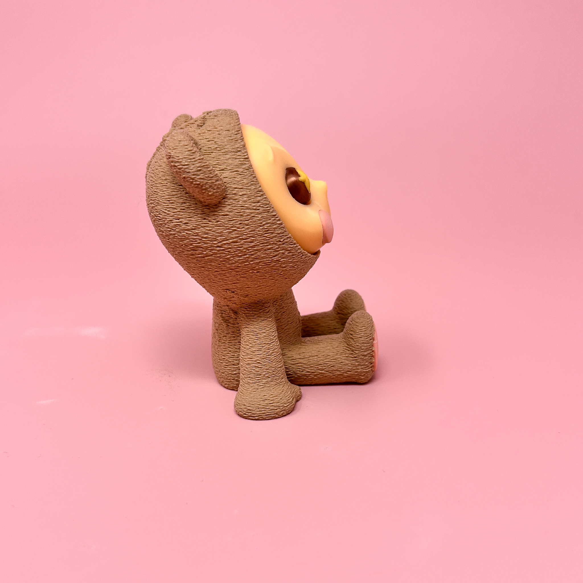 Fur-gotten - Bittersweet Creatures - Cute Bear Collectible Figure, Mystery Box, Gashapon, Blind Box 3D STL Model — view 5