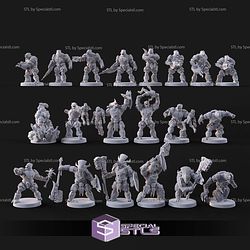Halo Brute 1-48 Scale 3D Print Files STL Model