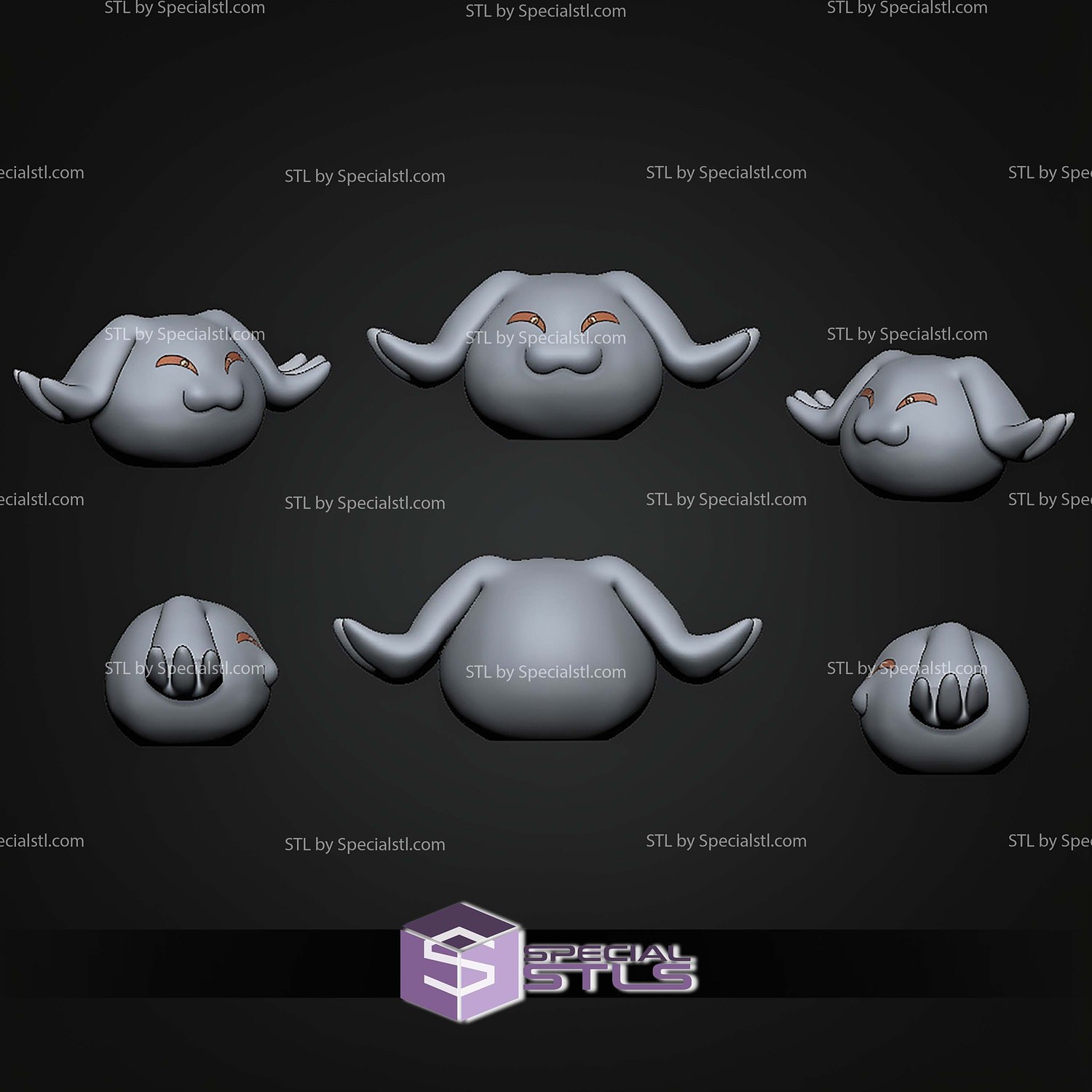 Basic STL Files Digimo Myotismon Evolution 3D Model — view 2
