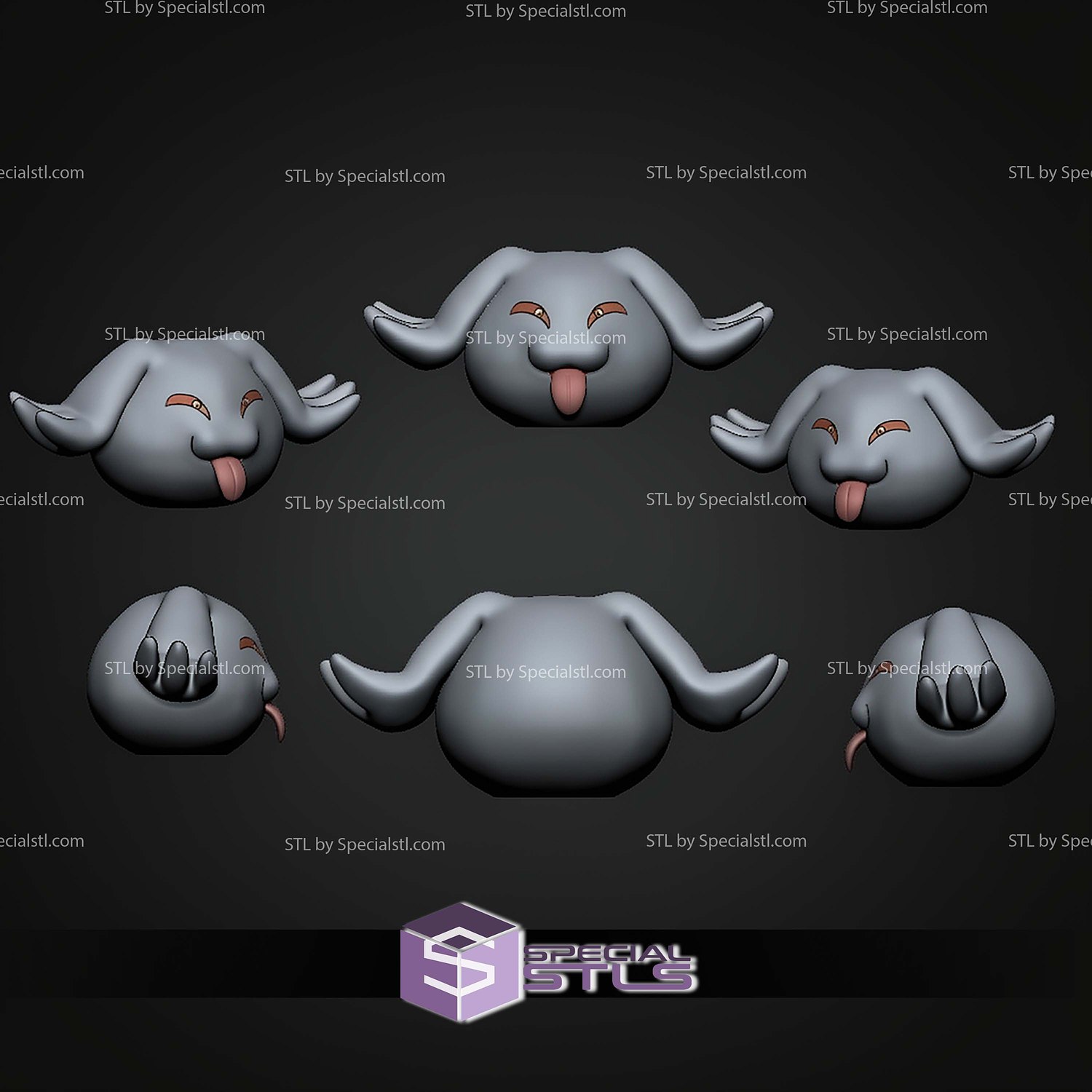 Basic STL Files Digimo Myotismon Evolution 3D Model — view 6