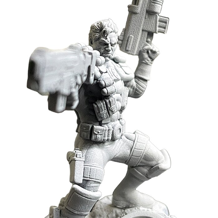 Satellite Winters V - Detailed Tabletop Figurine 3D STL Model — view 3