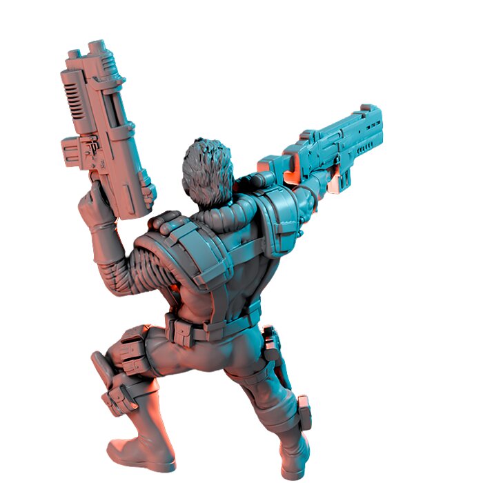 Satellite Winters V - Detailed Tabletop Figurine 3D STL Model — view 5