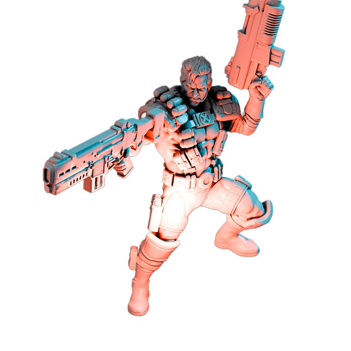 Satellite Winters V - Detailed Tabletop Figurine 3D STL Model — view 6