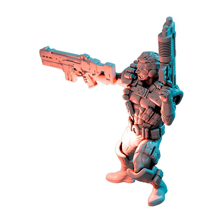 Satellite Winters V - Detailed Tabletop Figurine 3D STL Model — view 8