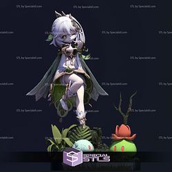 Nahida Genshin Impact Heart Sculptures 3D Printing STL Model