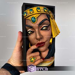 Book Nook Collection - Cleopatra 3D STL Model