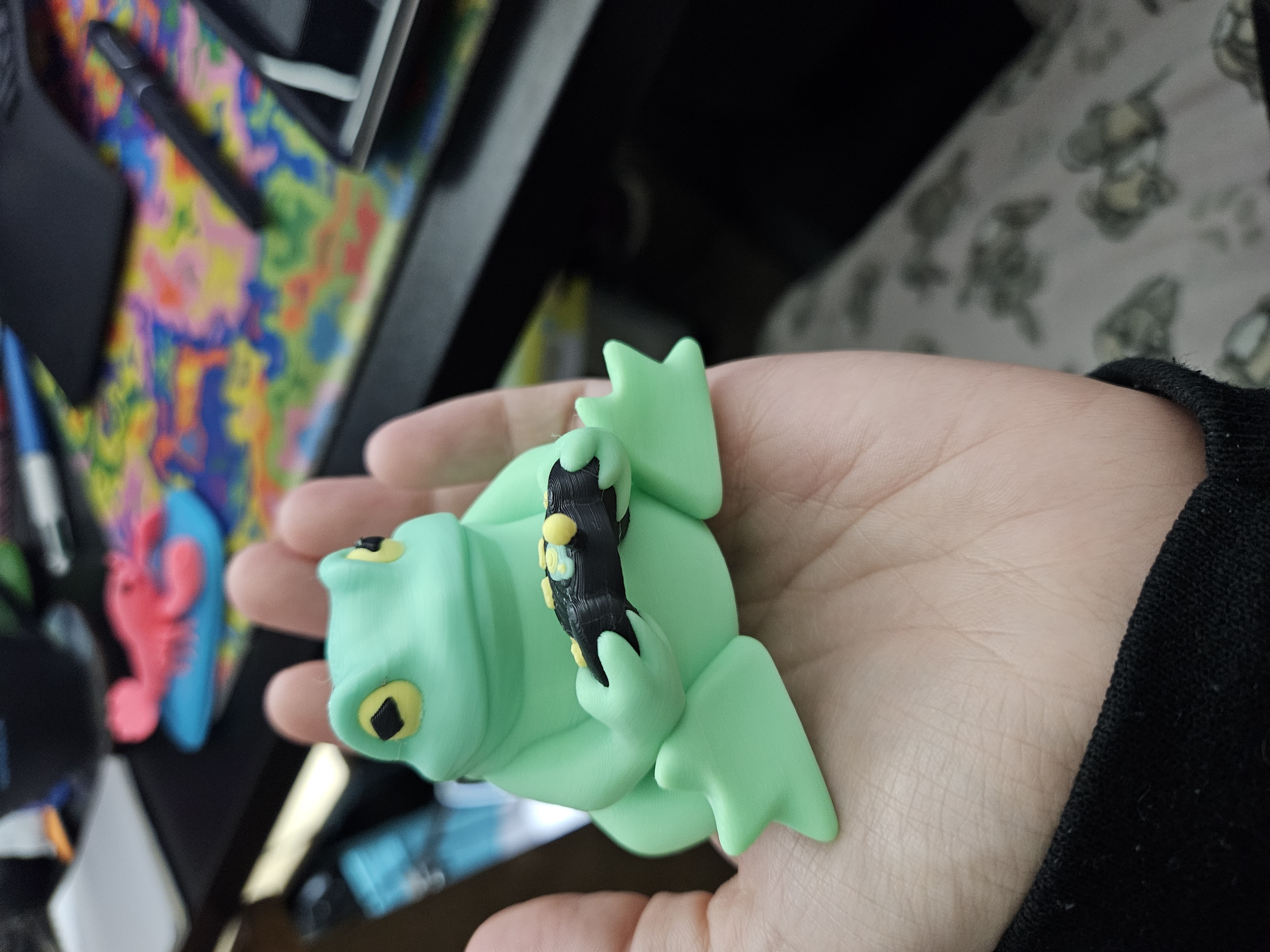 Gamer Frog 3D 3MF Model