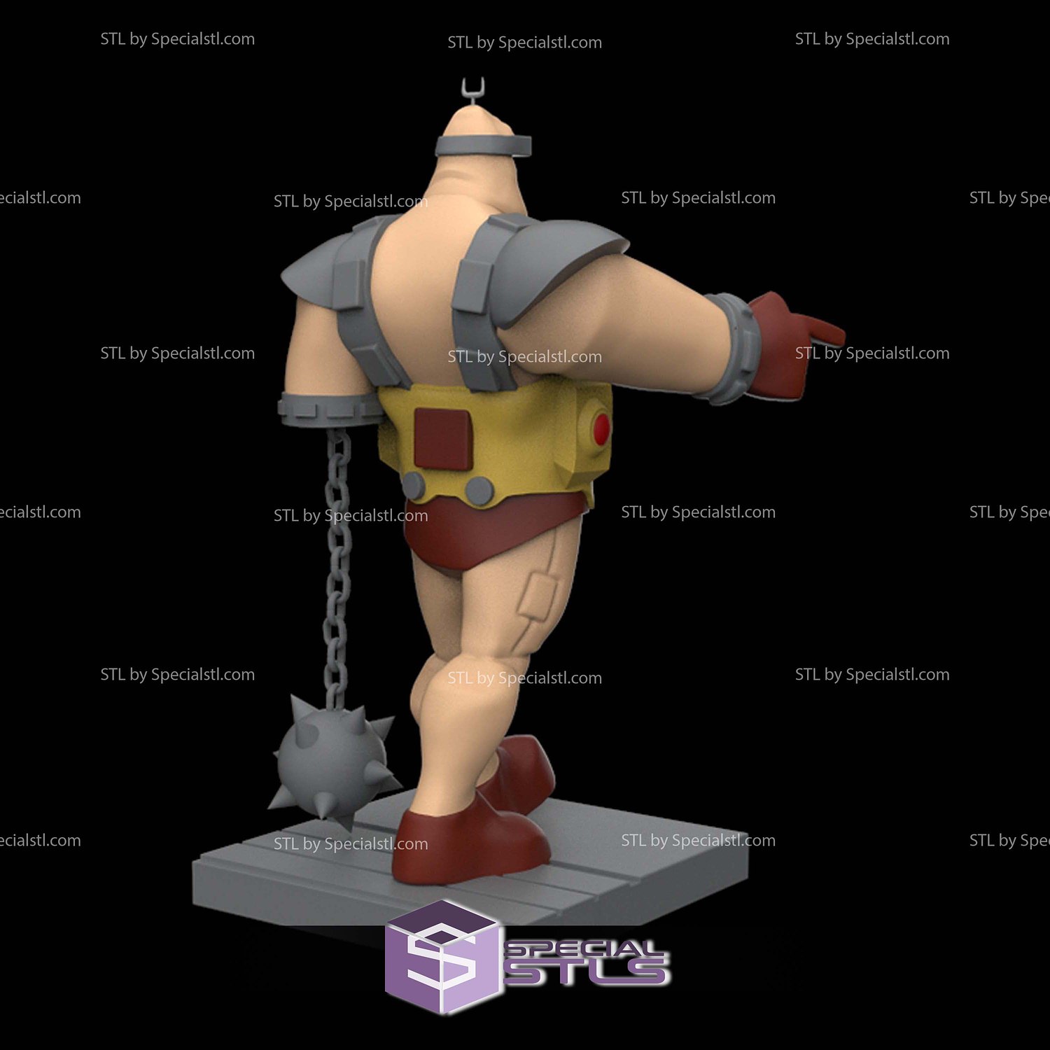 Disney Infinity Style STL Collection - Krang 3D Model — view 2