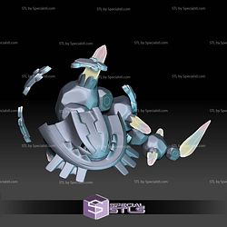 Pokemon STL Collection Mega Steelix 3D Model