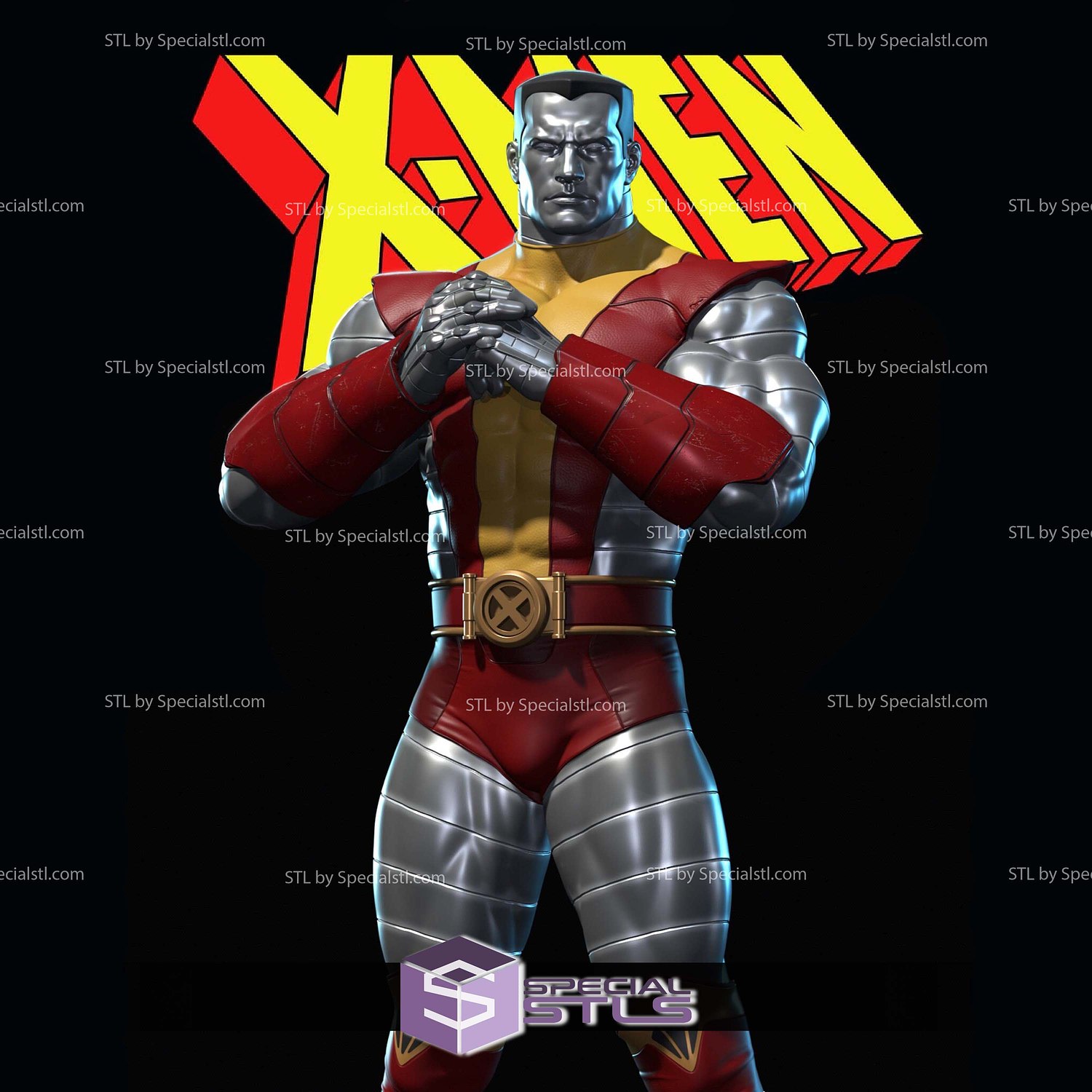 Colossus X Men 90S 3D Printer Files STL Model — view 2