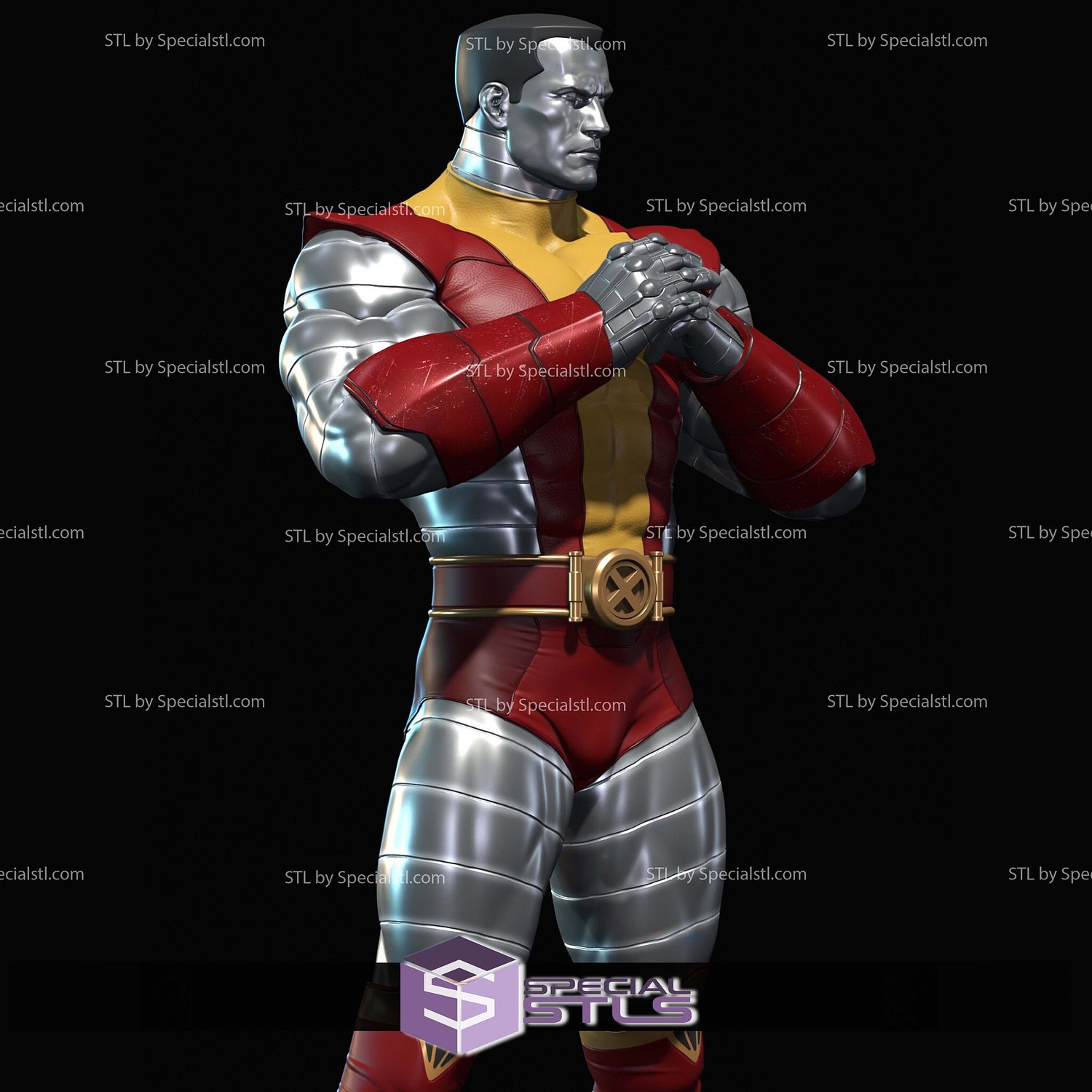 Colossus X Men 90S 3D Printer Files STL Model — view 3