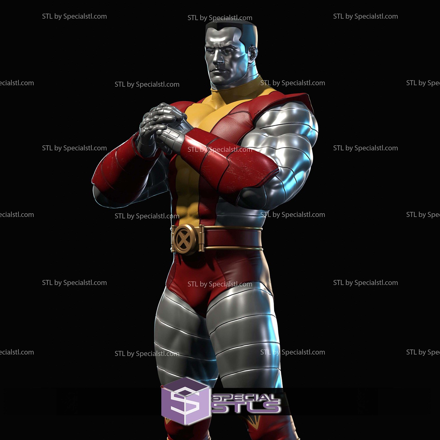 Colossus X Men 90S 3D Printer Files STL Model — view 4