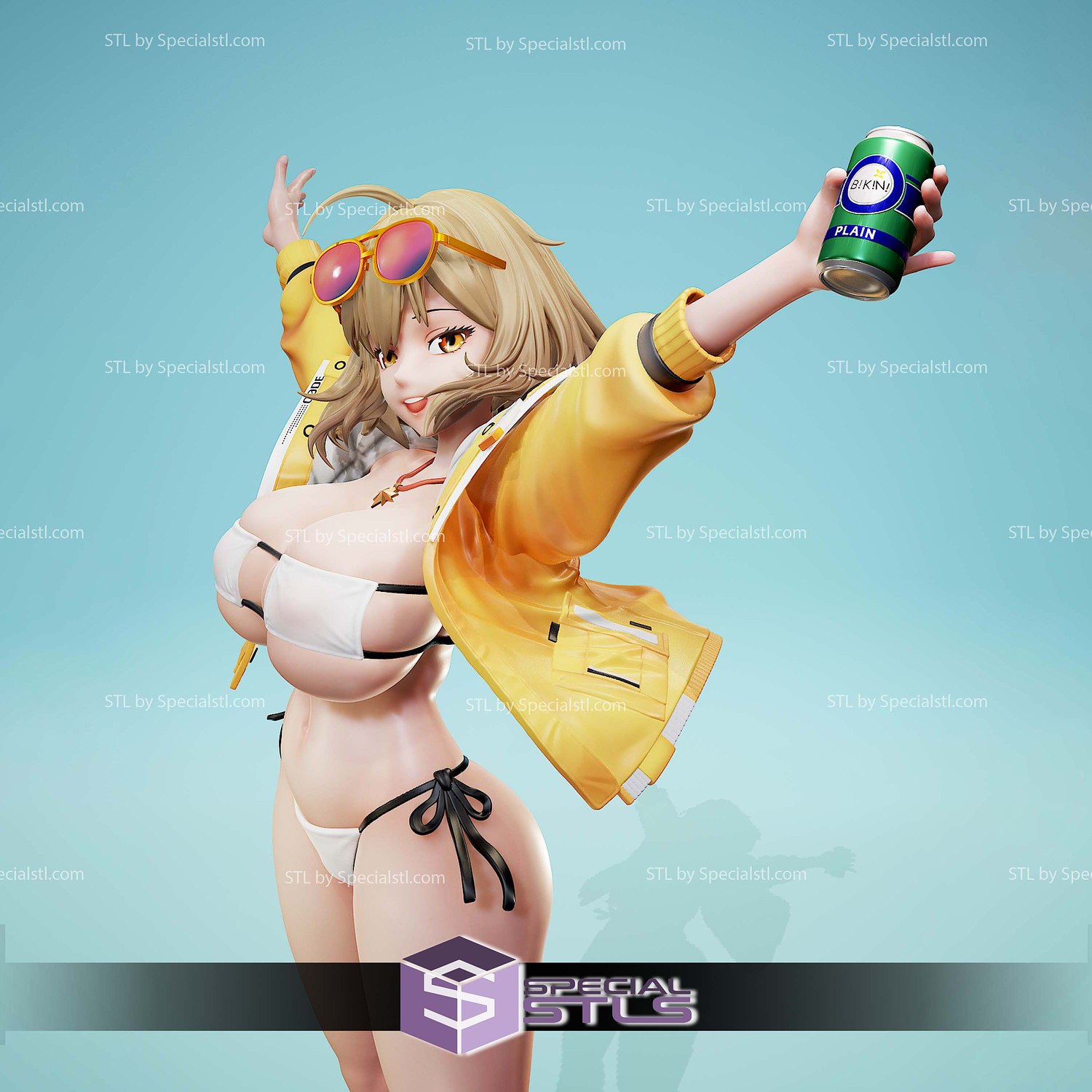 Anis Sparking Summer Nikke 3D Printer Files STL Model — view 2
