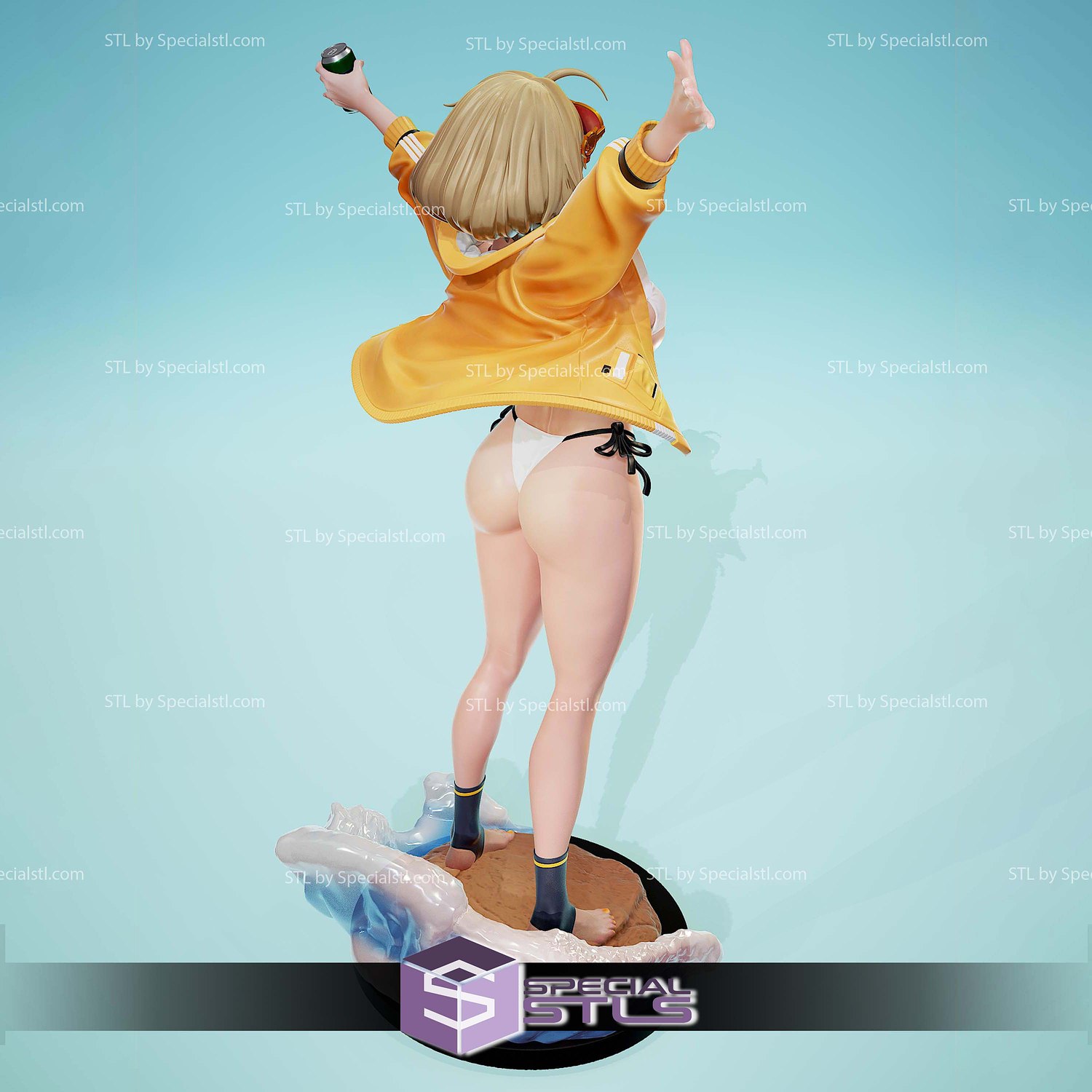 Anis Sparking Summer Nikke 3D Printer Files STL Model — view 5