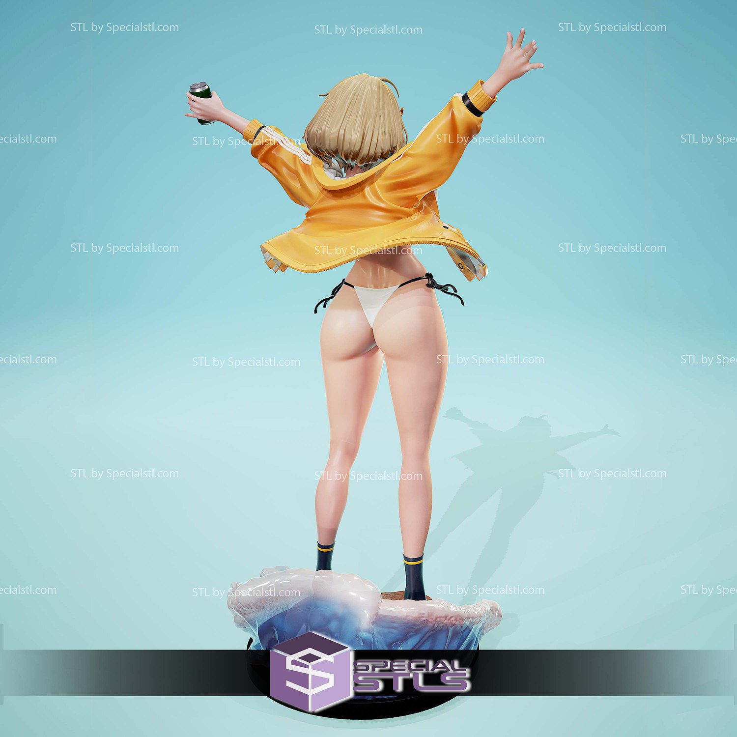 Anis Sparking Summer Nikke 3D Printer Files STL Model — view 6