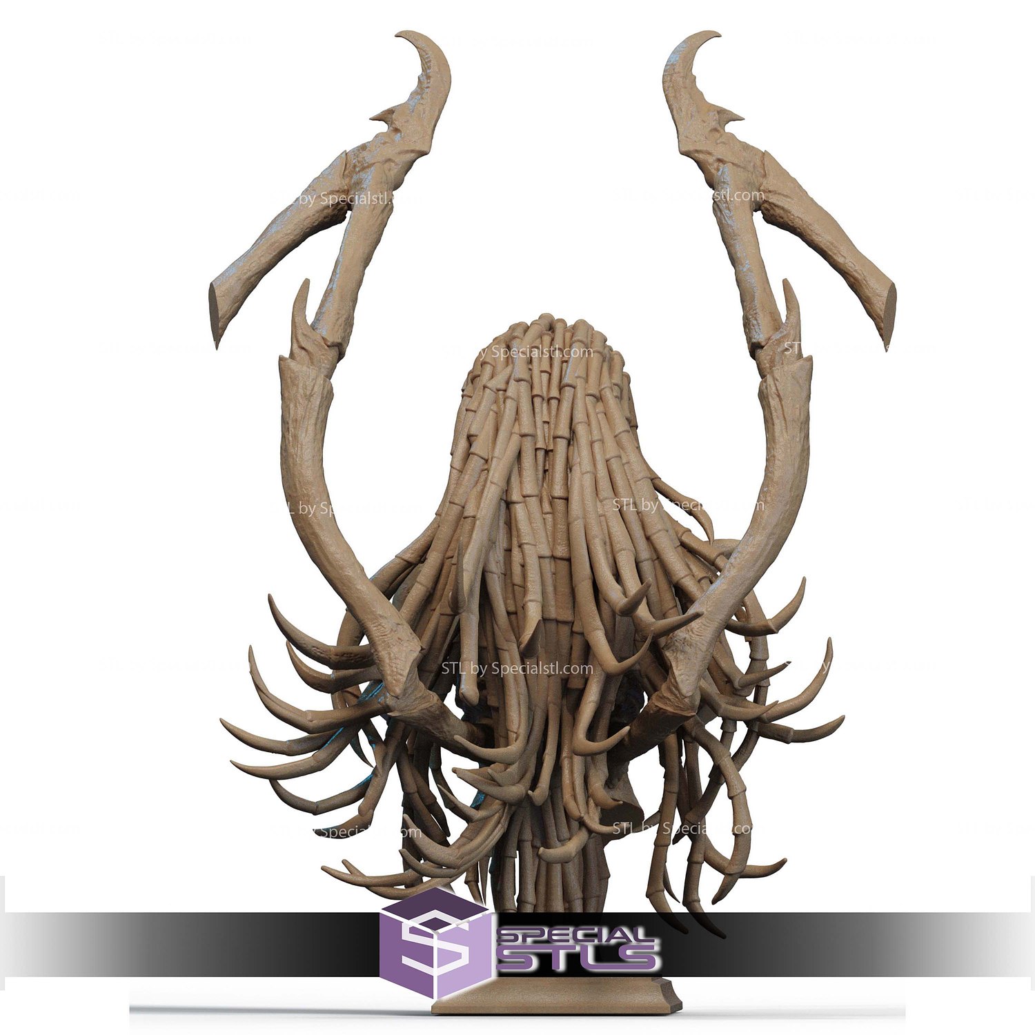 Sarah Kerrigan 2025 Bust STL Files 3D Model — view 3