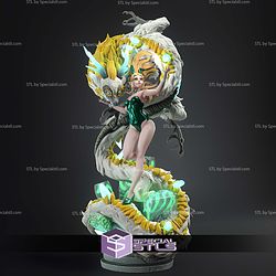 Zelda Light Dragon 410mm STL Files 3D Model