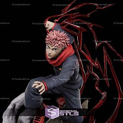 Yuji and Todo vs Mahito Jujutsu Kaisen STL Files 3D Model