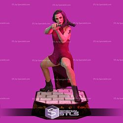 Ballerina Pointing Gun V3 3D Printer Files STL Model