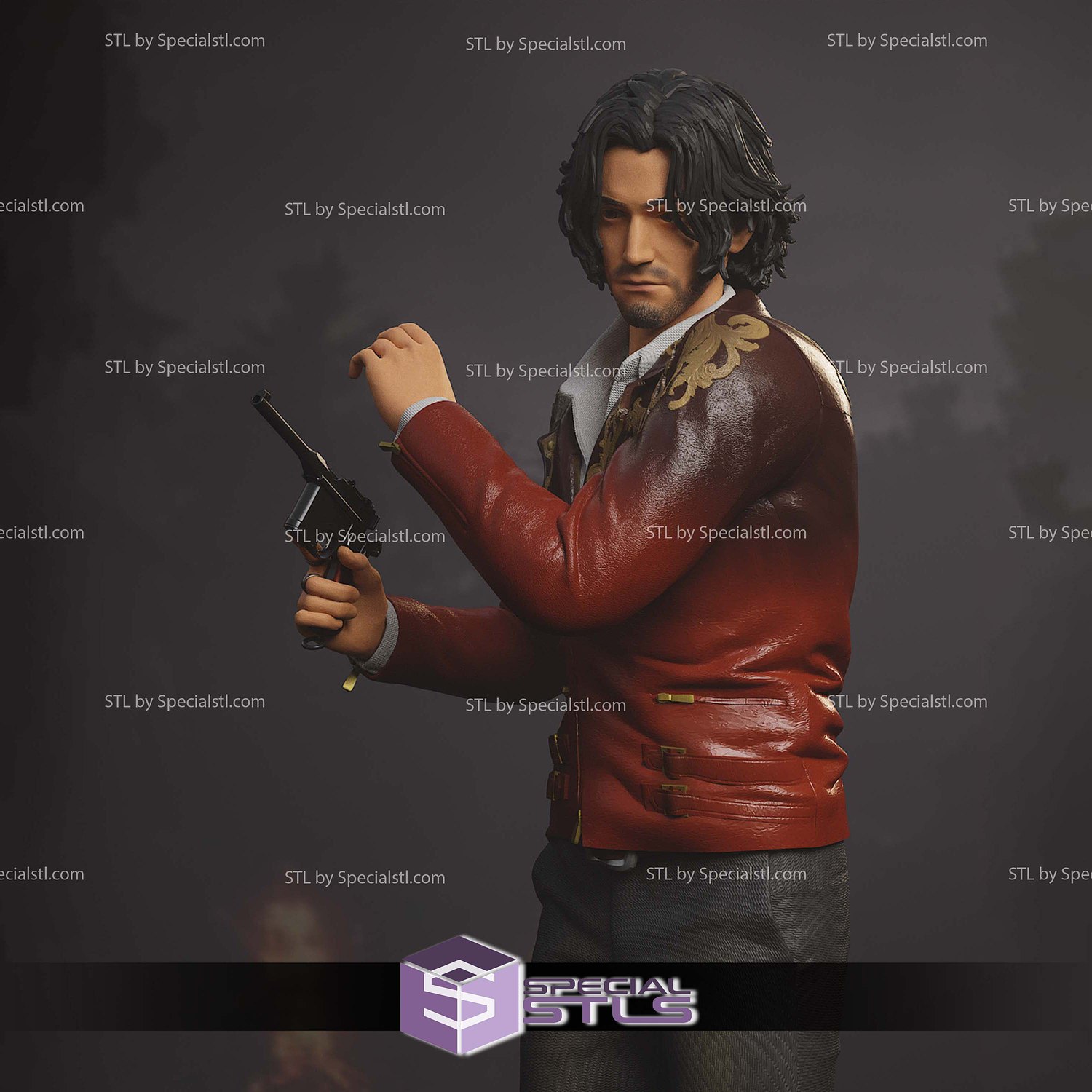 Luis Sera Resident Evil 4 STL Files 3D Model — view 3