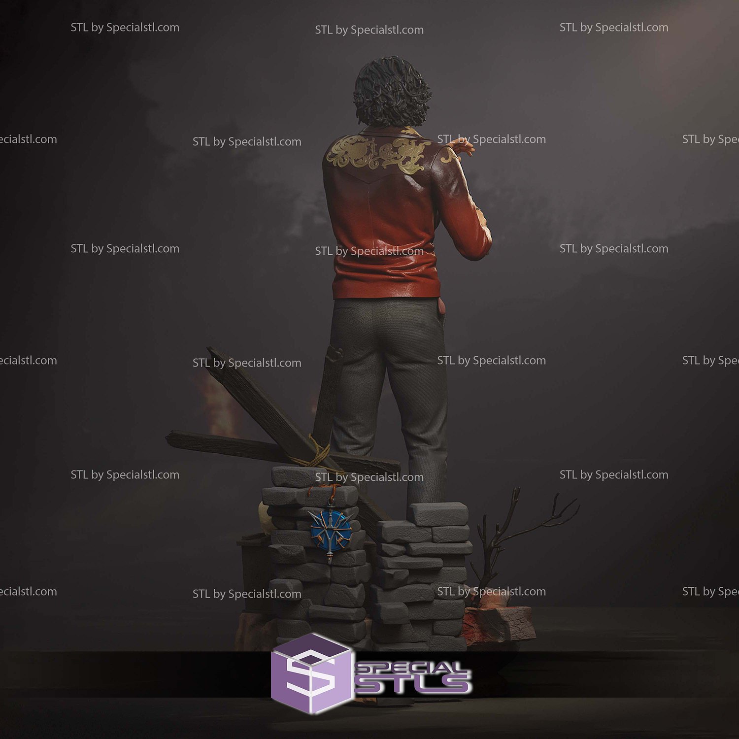 Luis Sera Resident Evil 4 STL Files 3D Model — view 6