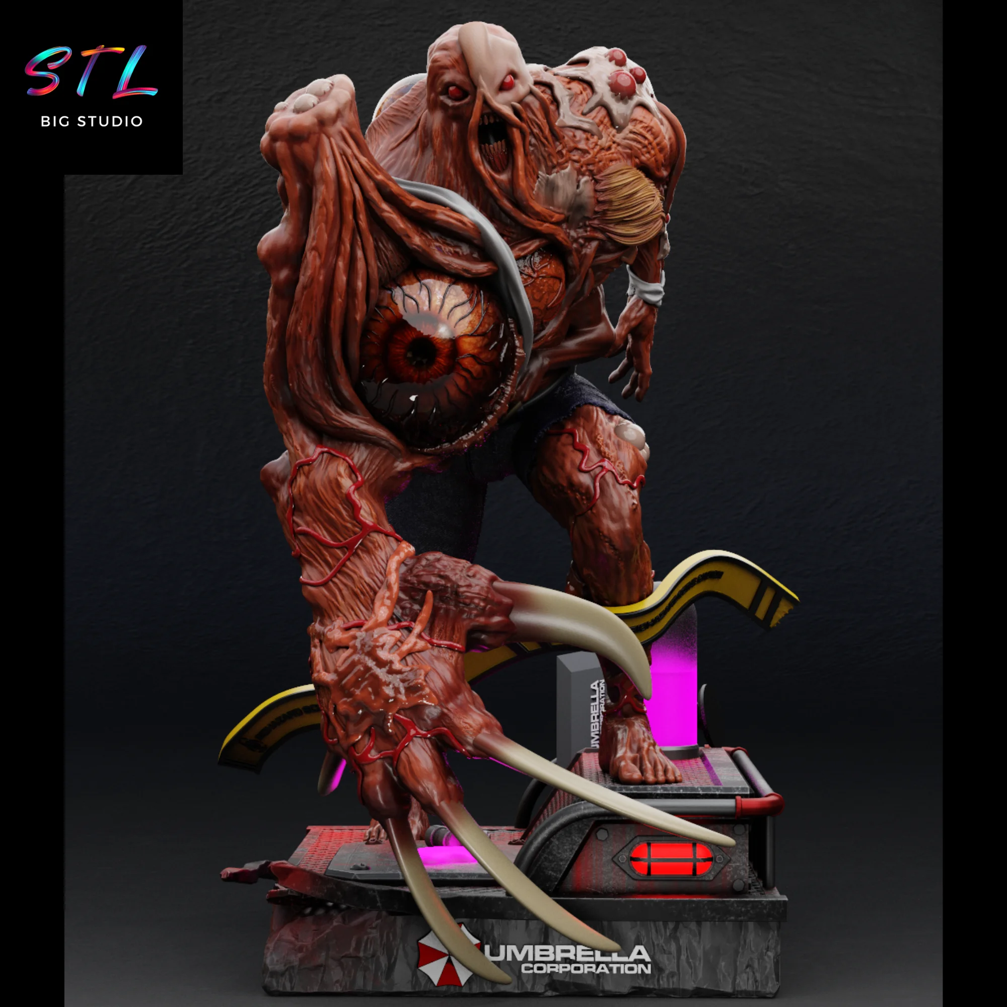 William Birkin G Mutation STL | Resident Evil | 3D Print Model Model