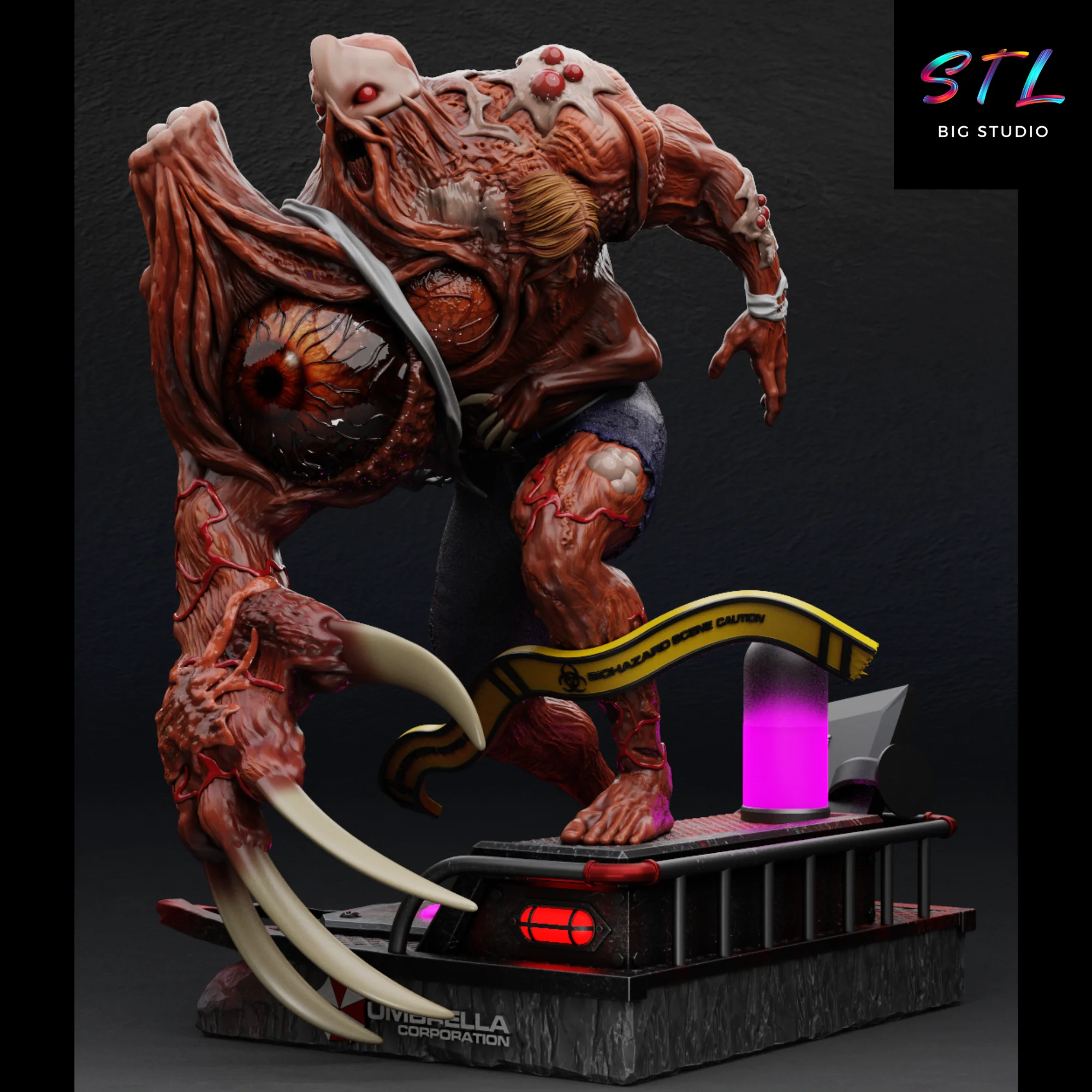 William Birkin G Mutation STL | Resident Evil | 3D Print Model Model — view 2