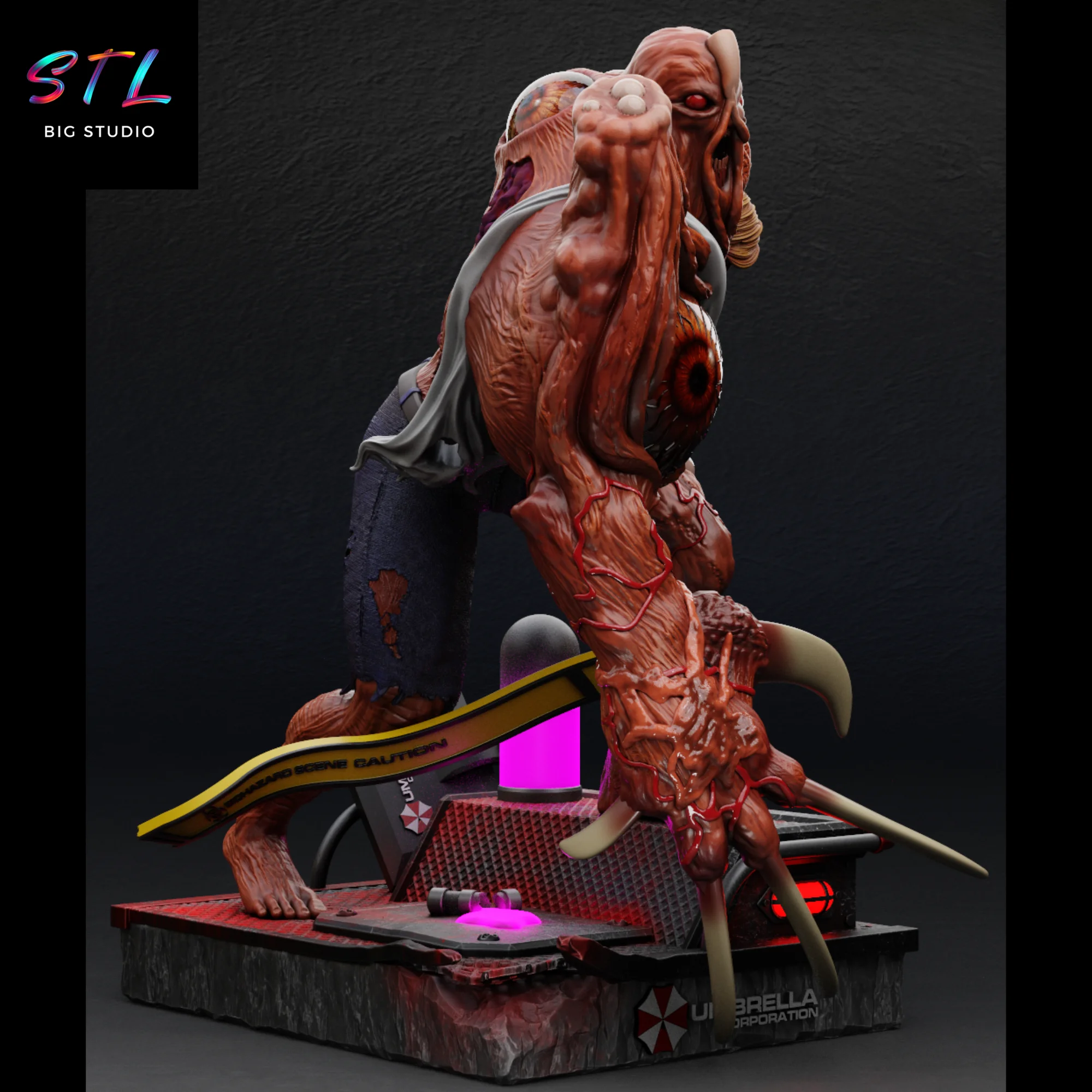 William Birkin G Mutation STL | Resident Evil | 3D Print Model Model — view 3