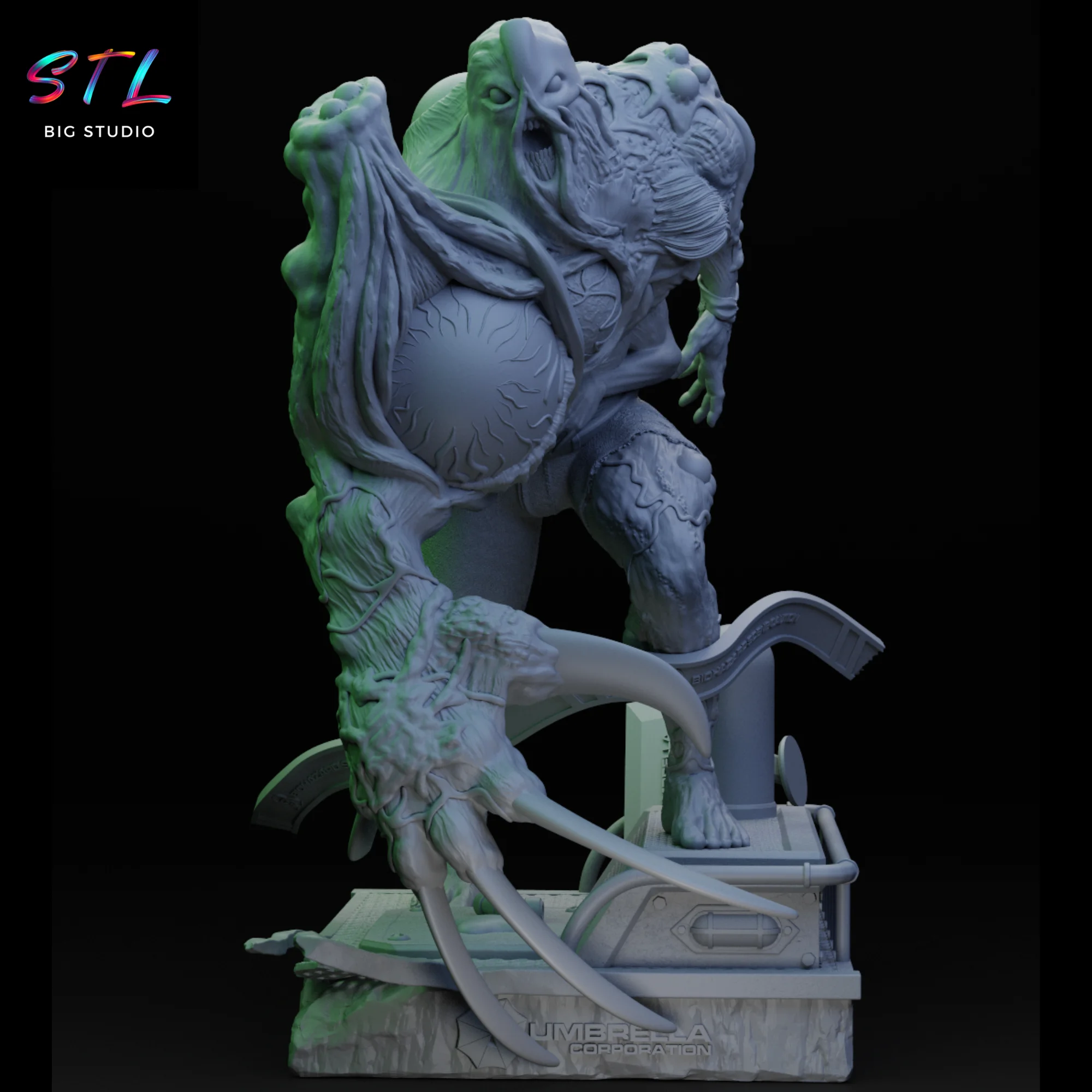 William Birkin G Mutation STL | Resident Evil | 3D Print Model Model — view 6