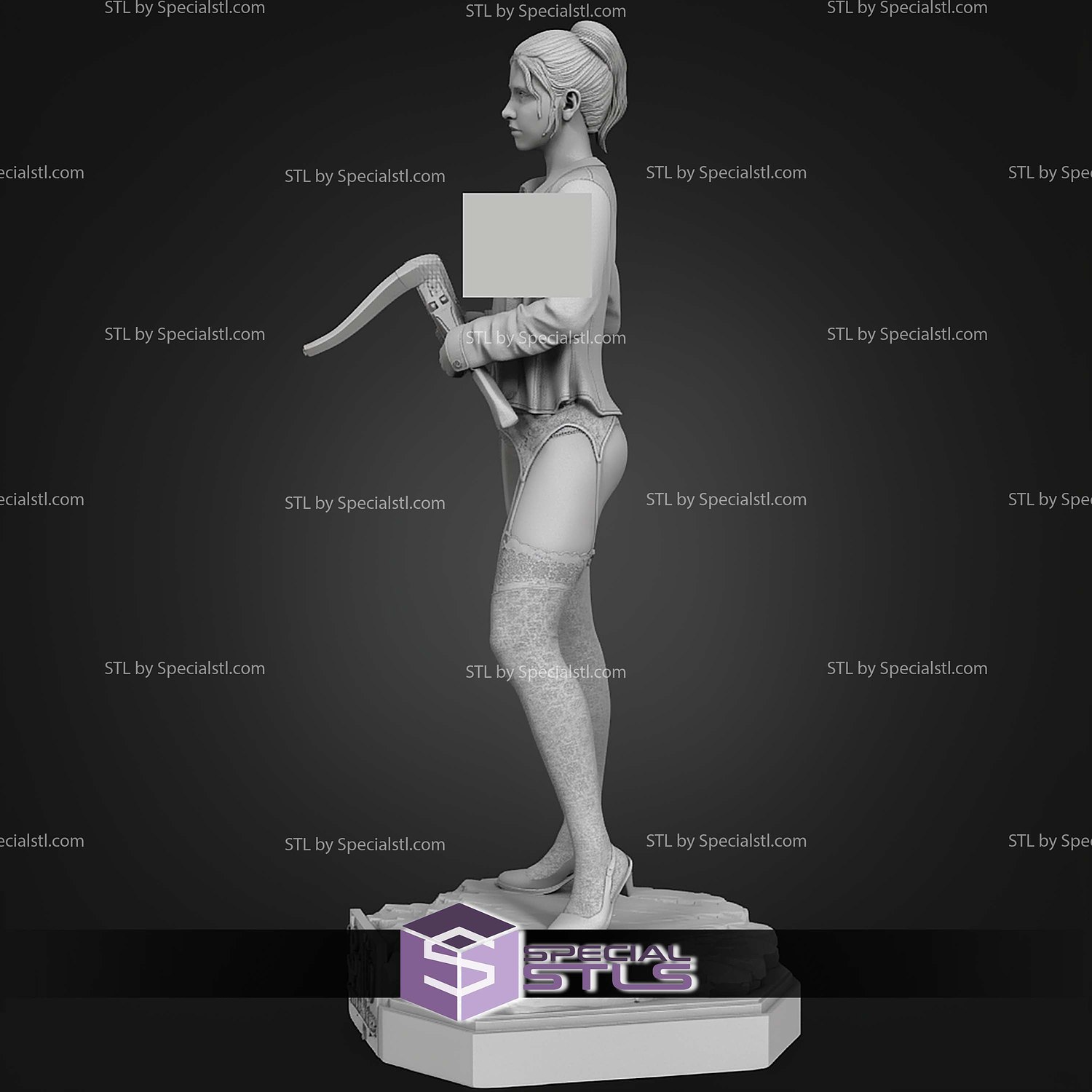 Buffy The Vampire Slayer Alternative STL Files 3D Model — view 5