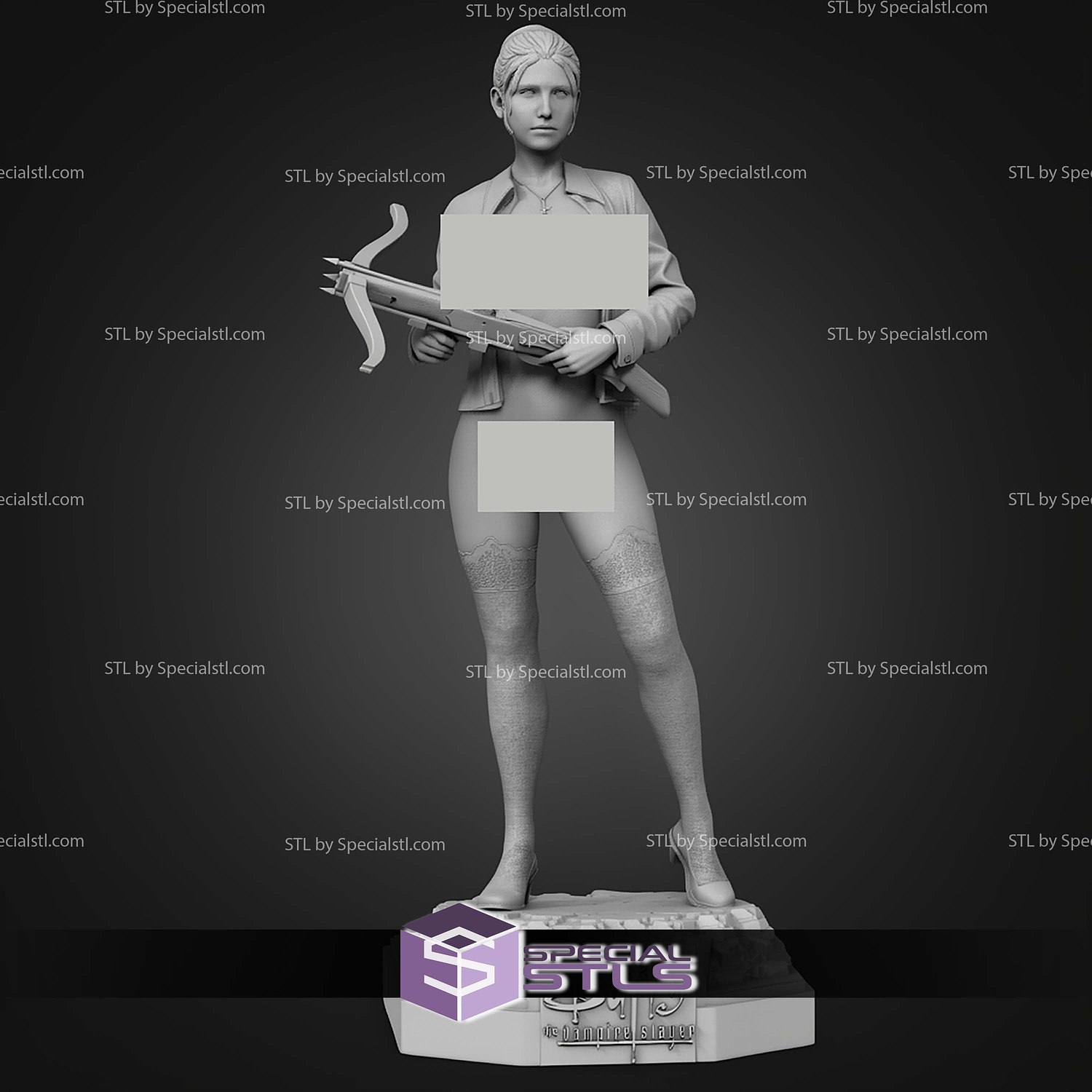 Buffy The Vampire Slayer Alternative STL Files 3D Model — view 6
